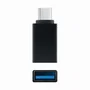 NANO CABLE Adaptador USB-C Macho a USB-A 3.1 Hembra Negro